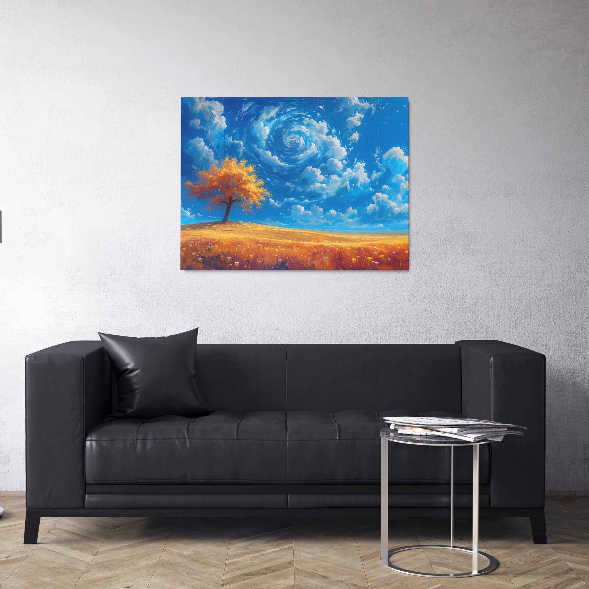 peinture_arbre_de_vie_jaune