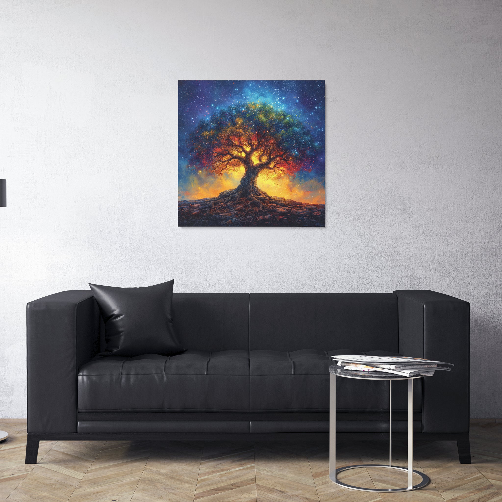peinture_arbre_de_vie_multicolore
