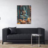 peinture_bouddha_bougies