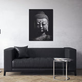 peinture_bouddha_noir_et_blanc