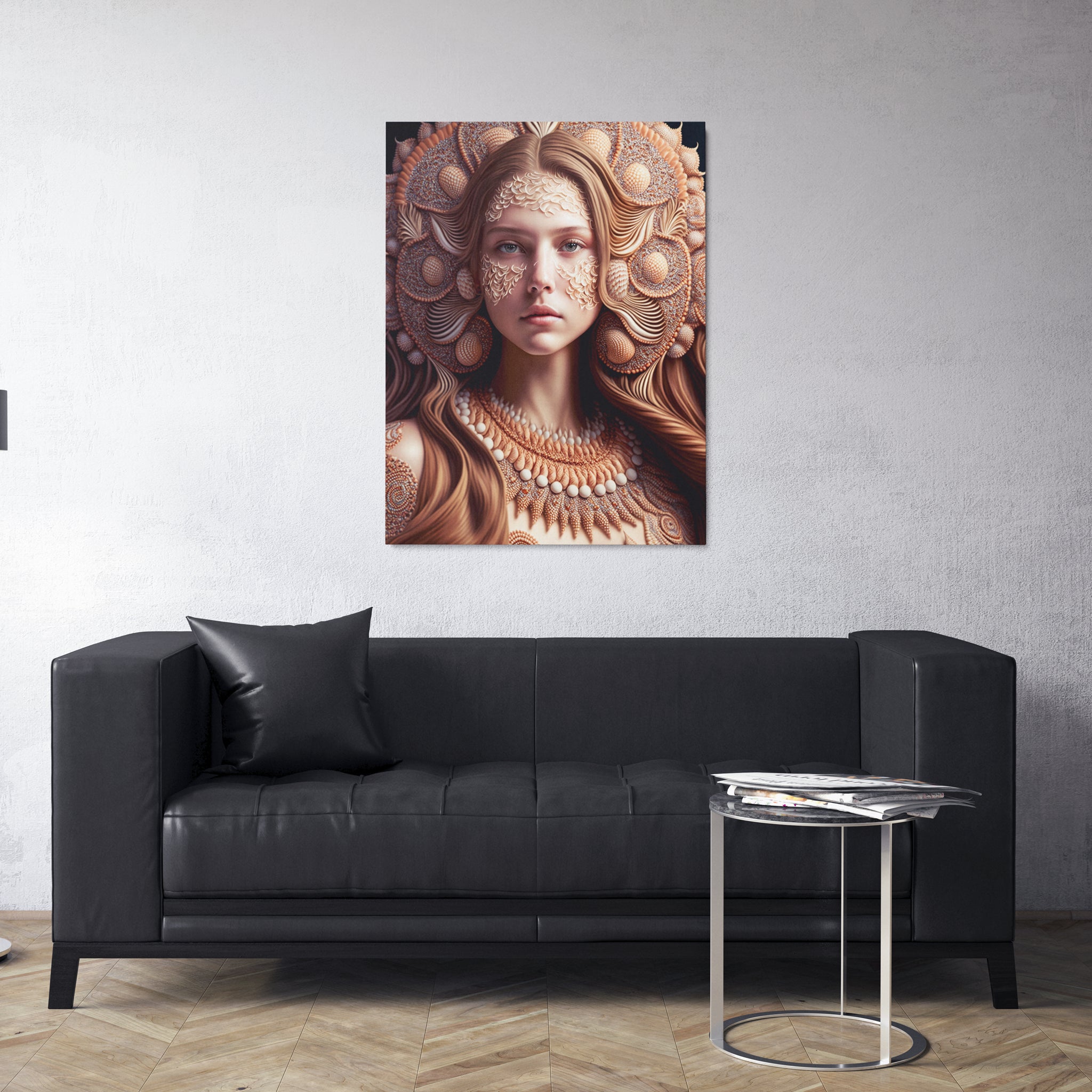 peinture_femme_coquillage