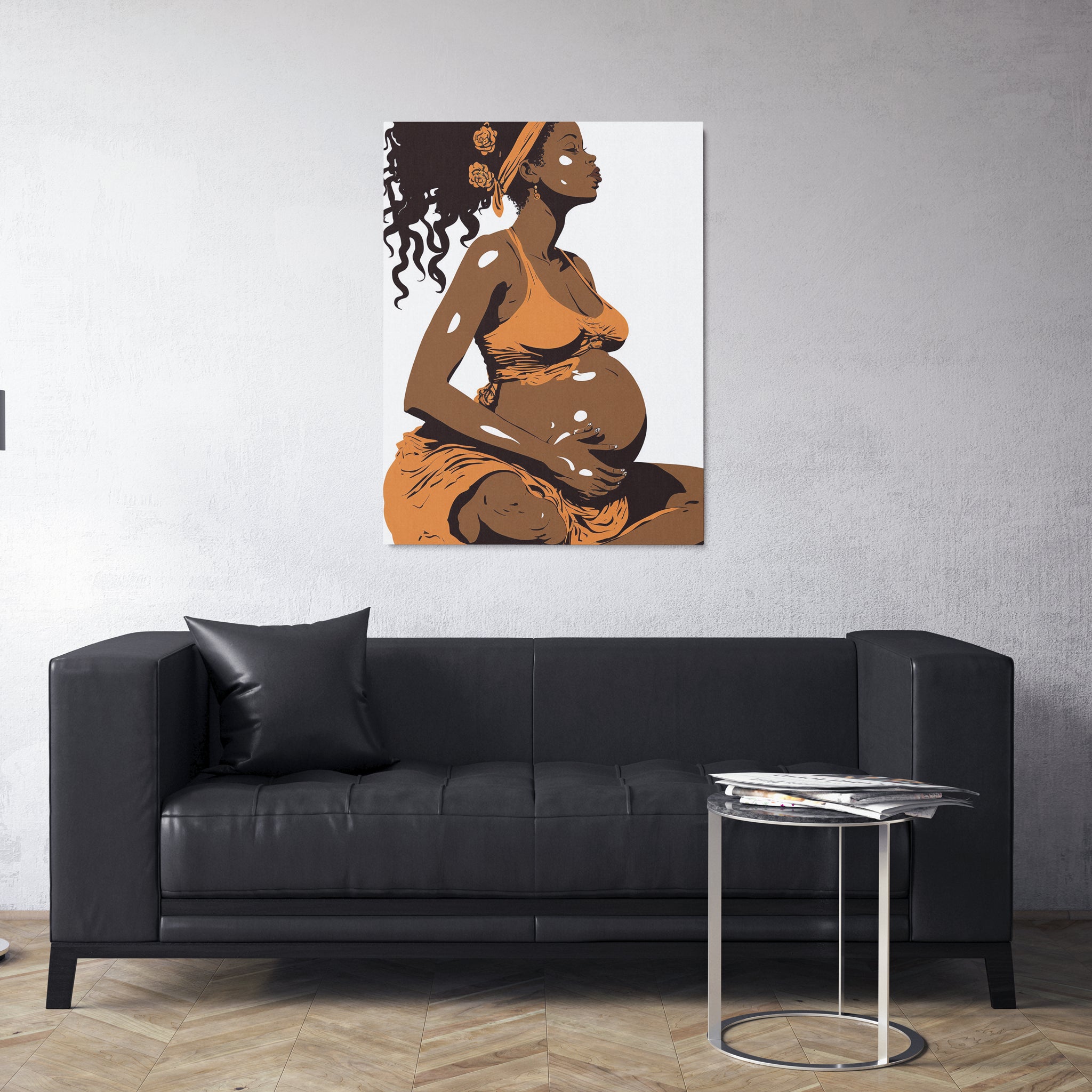 peinture_femme_enceinte