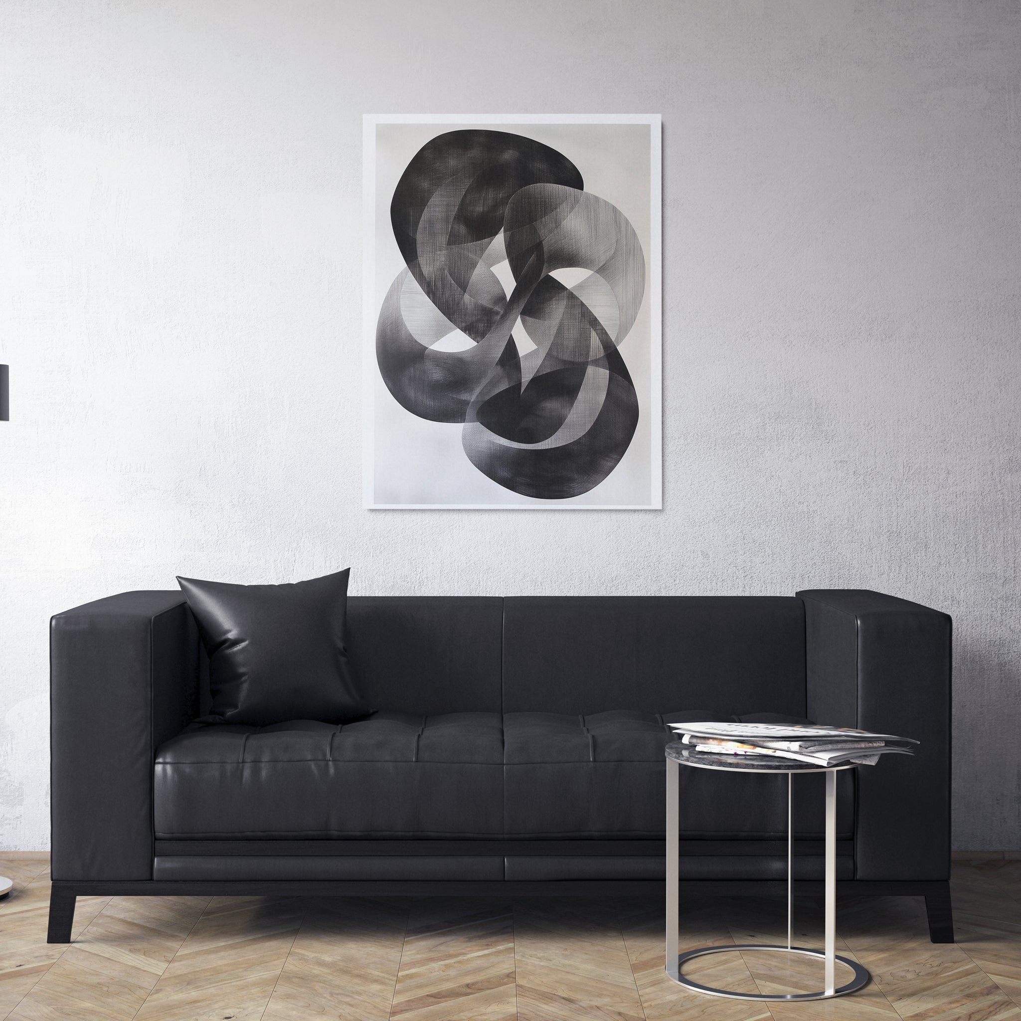 peinture_moderne_noir_et_blanc