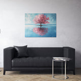 peinture_salon_arbre_de_vie
