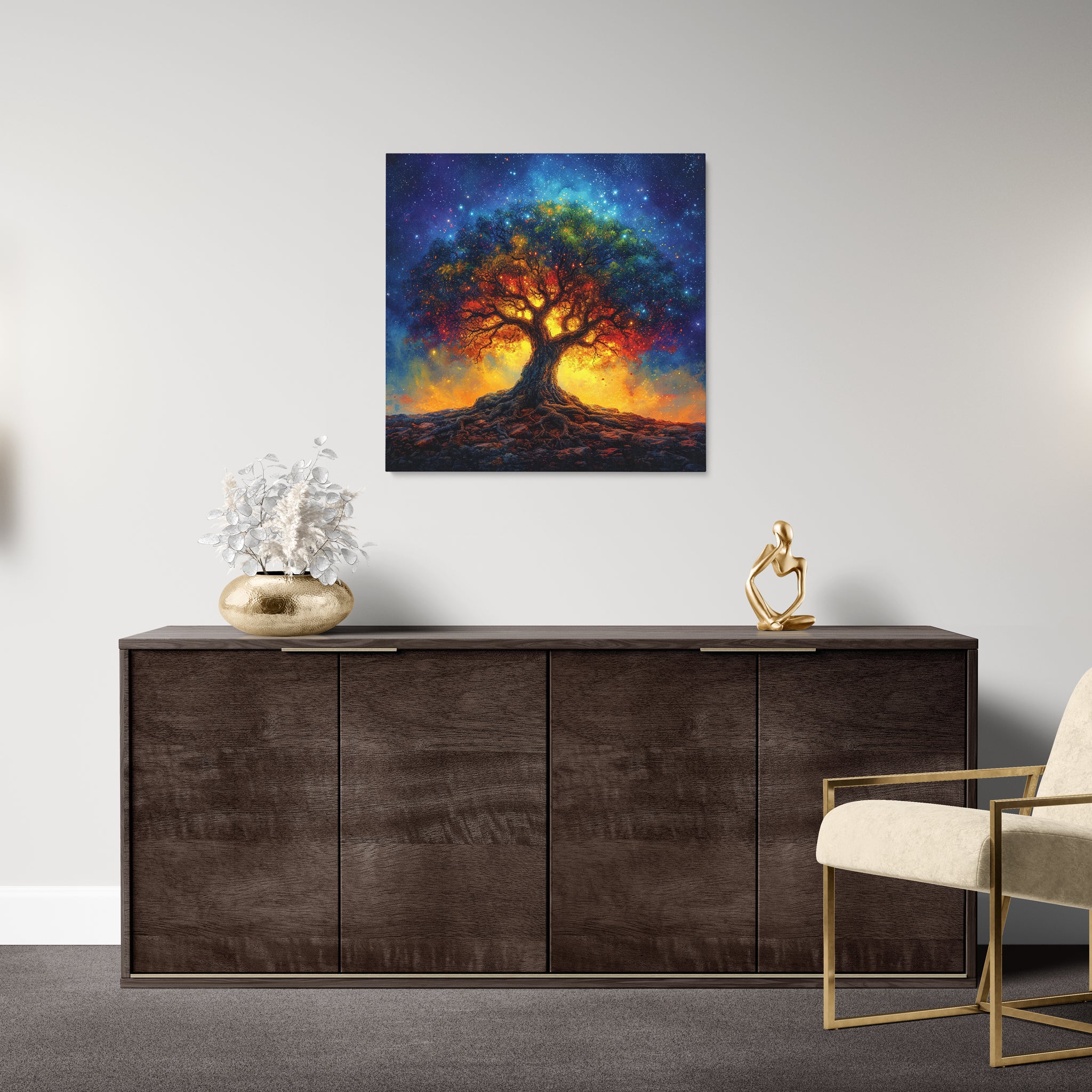 poster_arbre_de_vie_multicolore