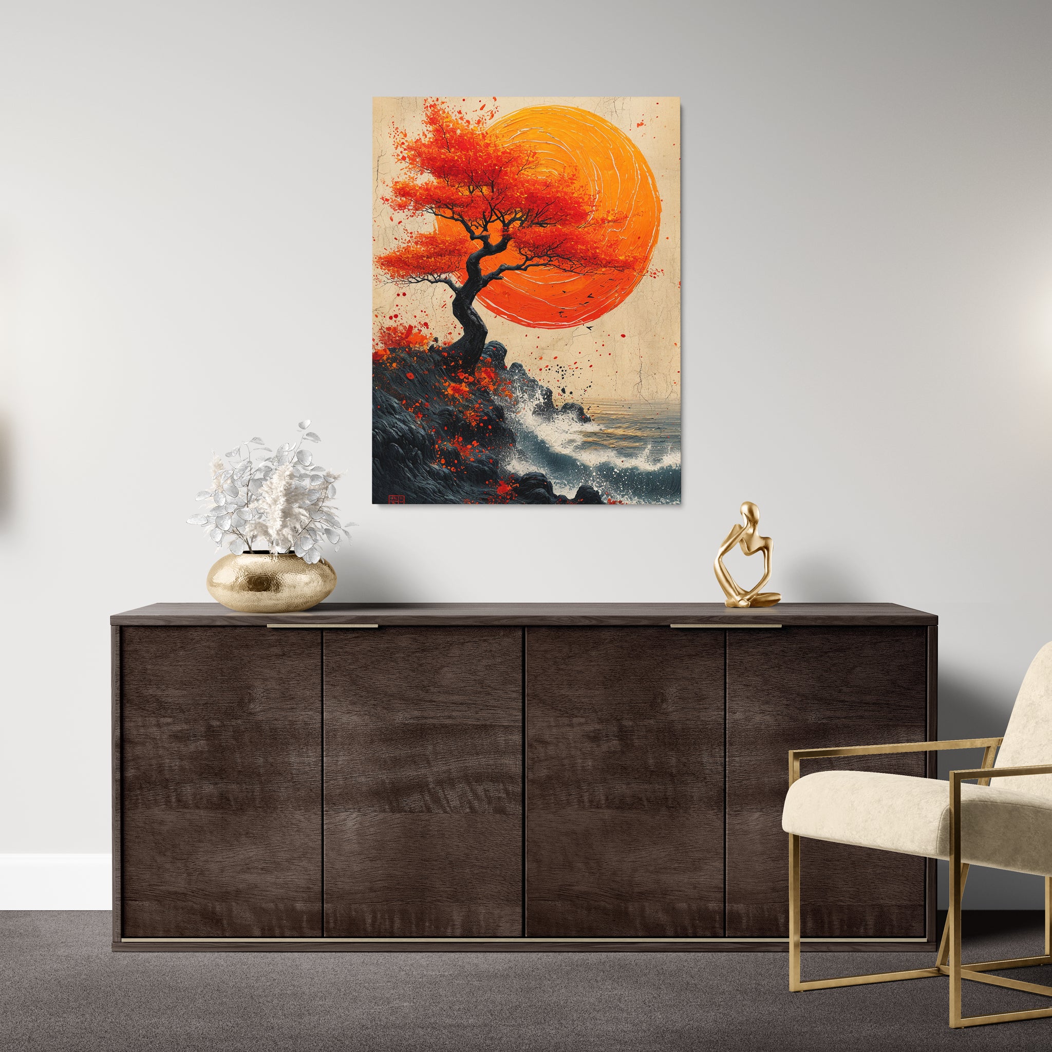 poster_arbre_de_vie_rouge
