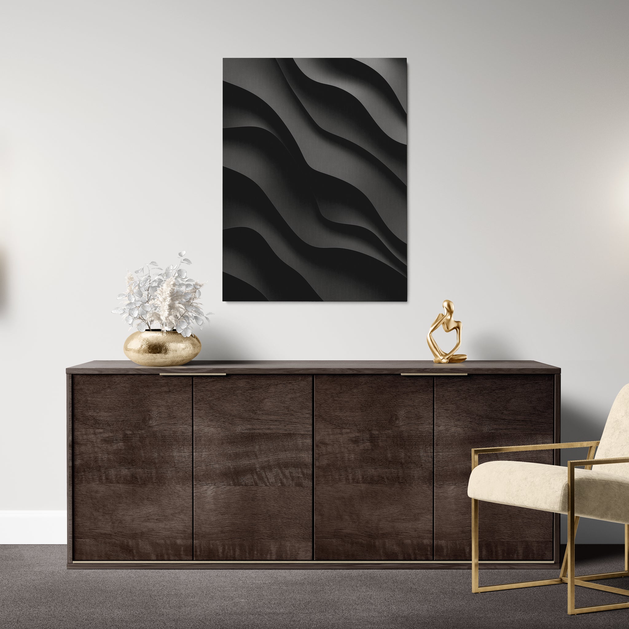 poster_art_abstrait_noir