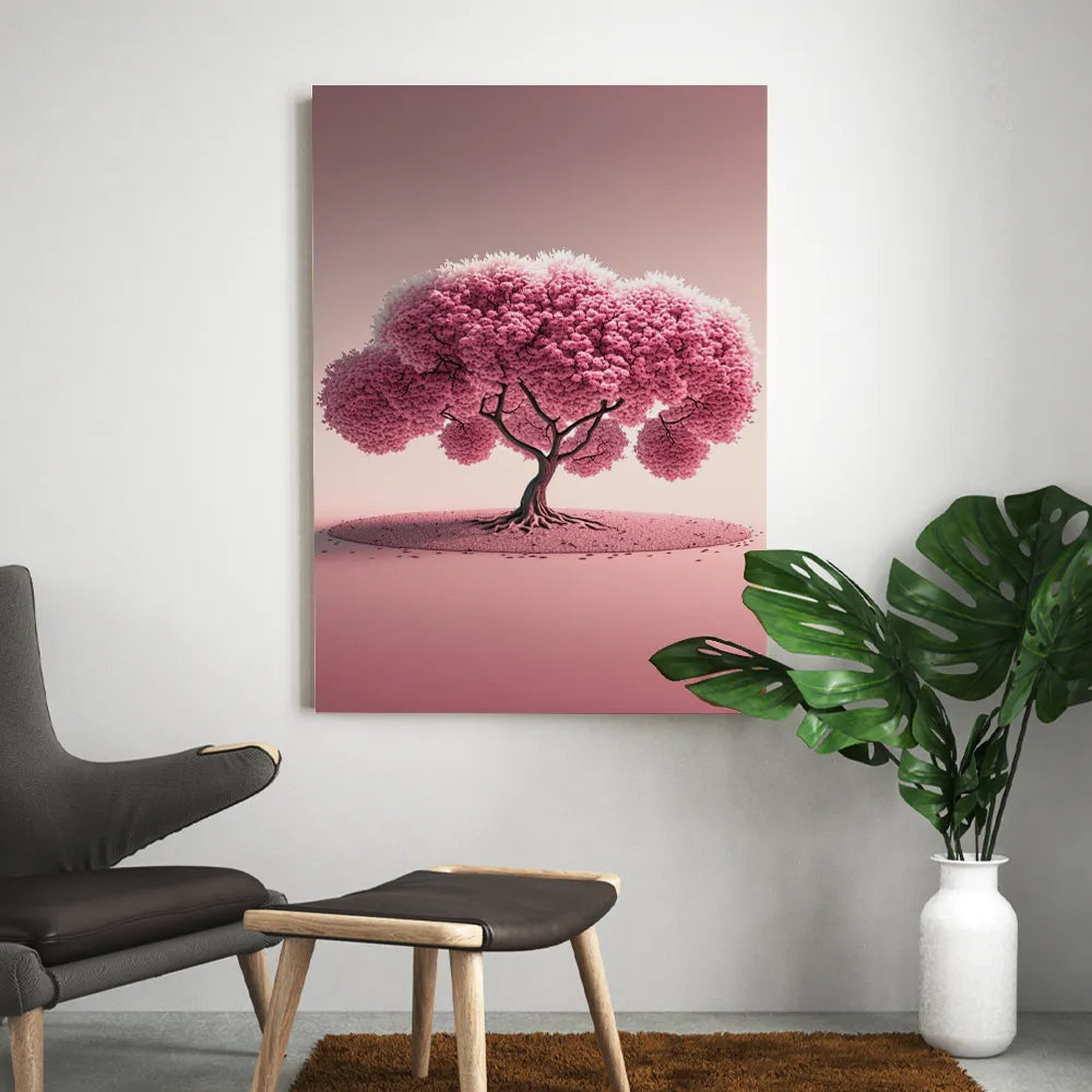 tableau-arbre-de-vie-rose