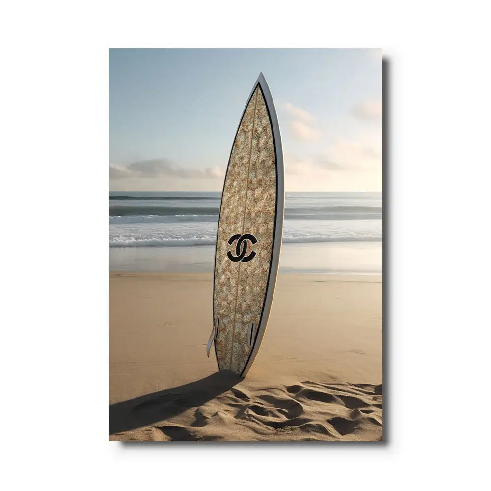 tableau chanel planche surf