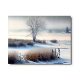 tableau de paysage d hiver