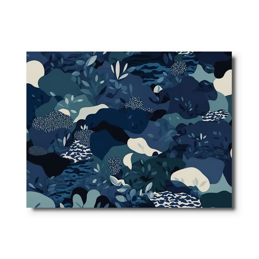 tableau déco bleu