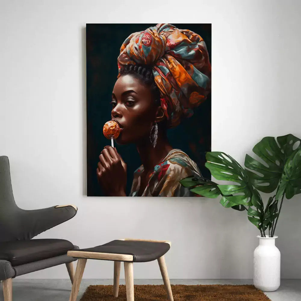 tableau design africain