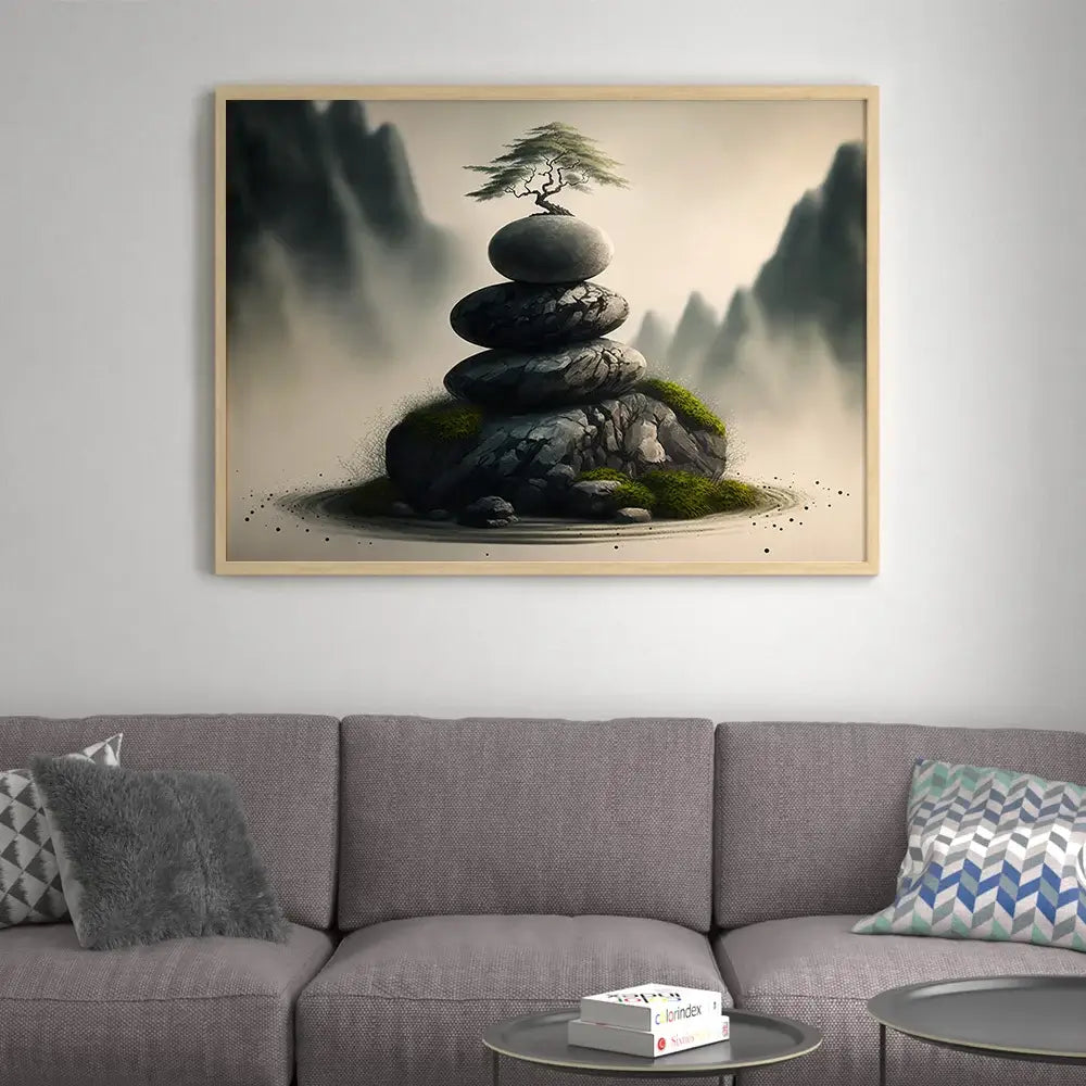 tableau japonais zen