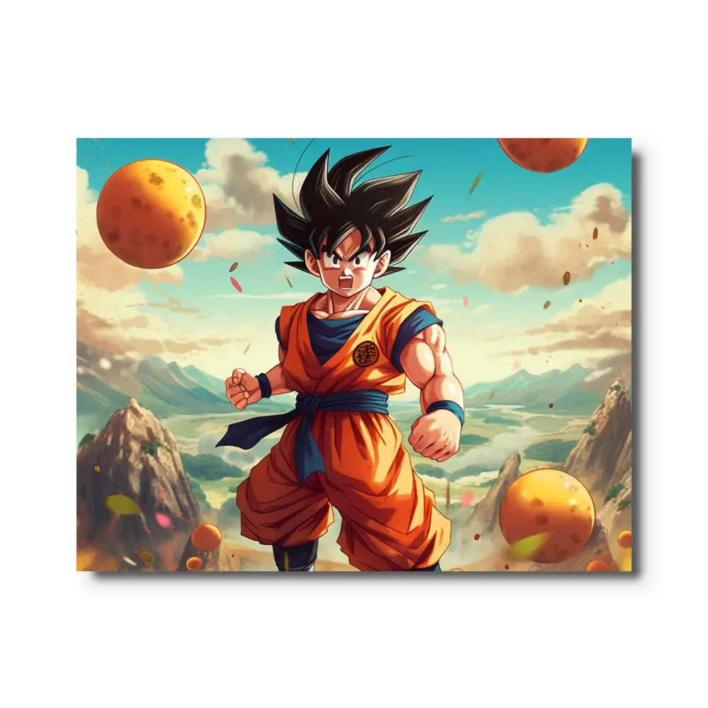 tableau manga dragon ball