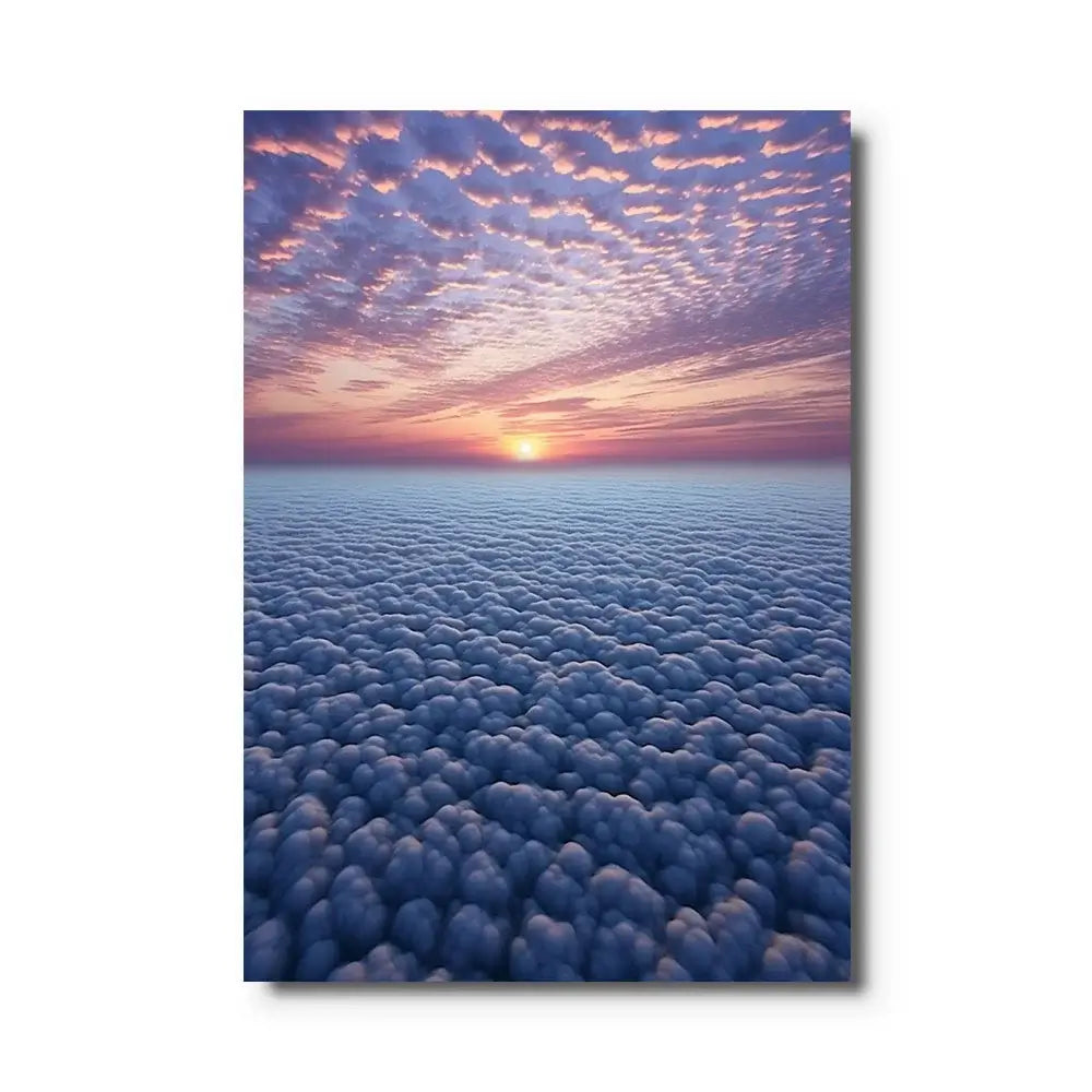tableau mer de nuages