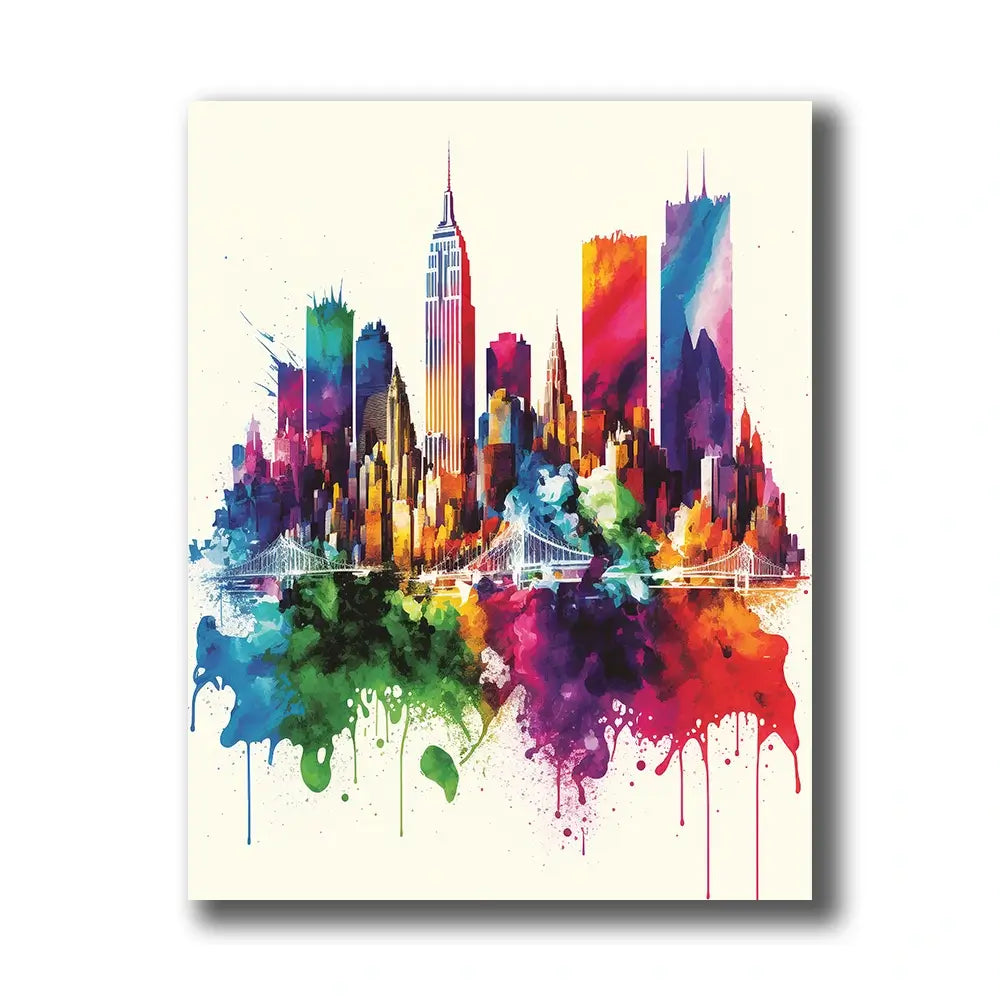 Tableau New York Empire State Building - 80 x 120 cm | Leroy Merlin Tableau New York Empire State Building - 80 x 120 cm | Leroy Merlin