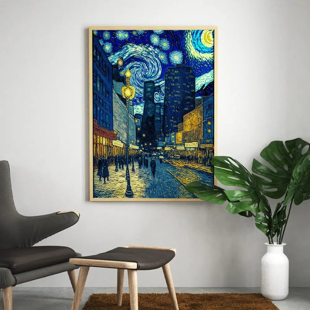 tableau new york style van gogh