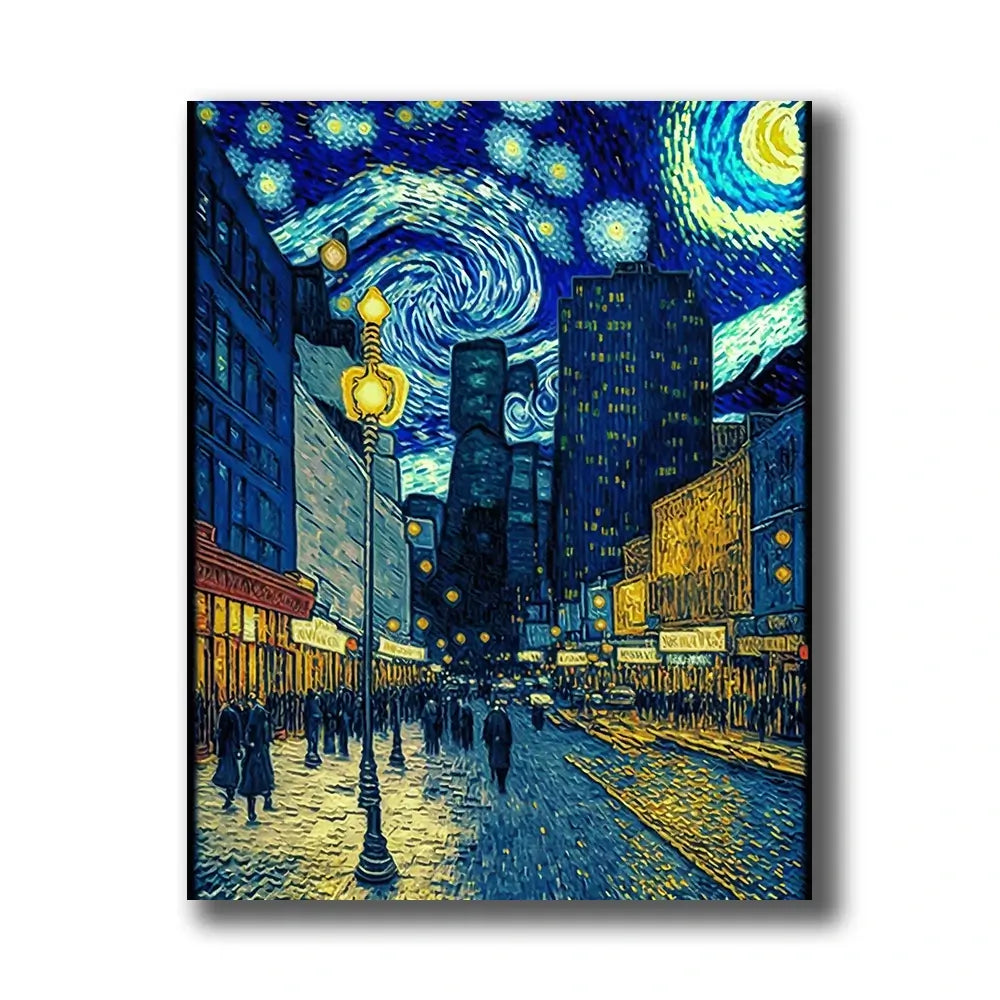 tableau new york style van gogh