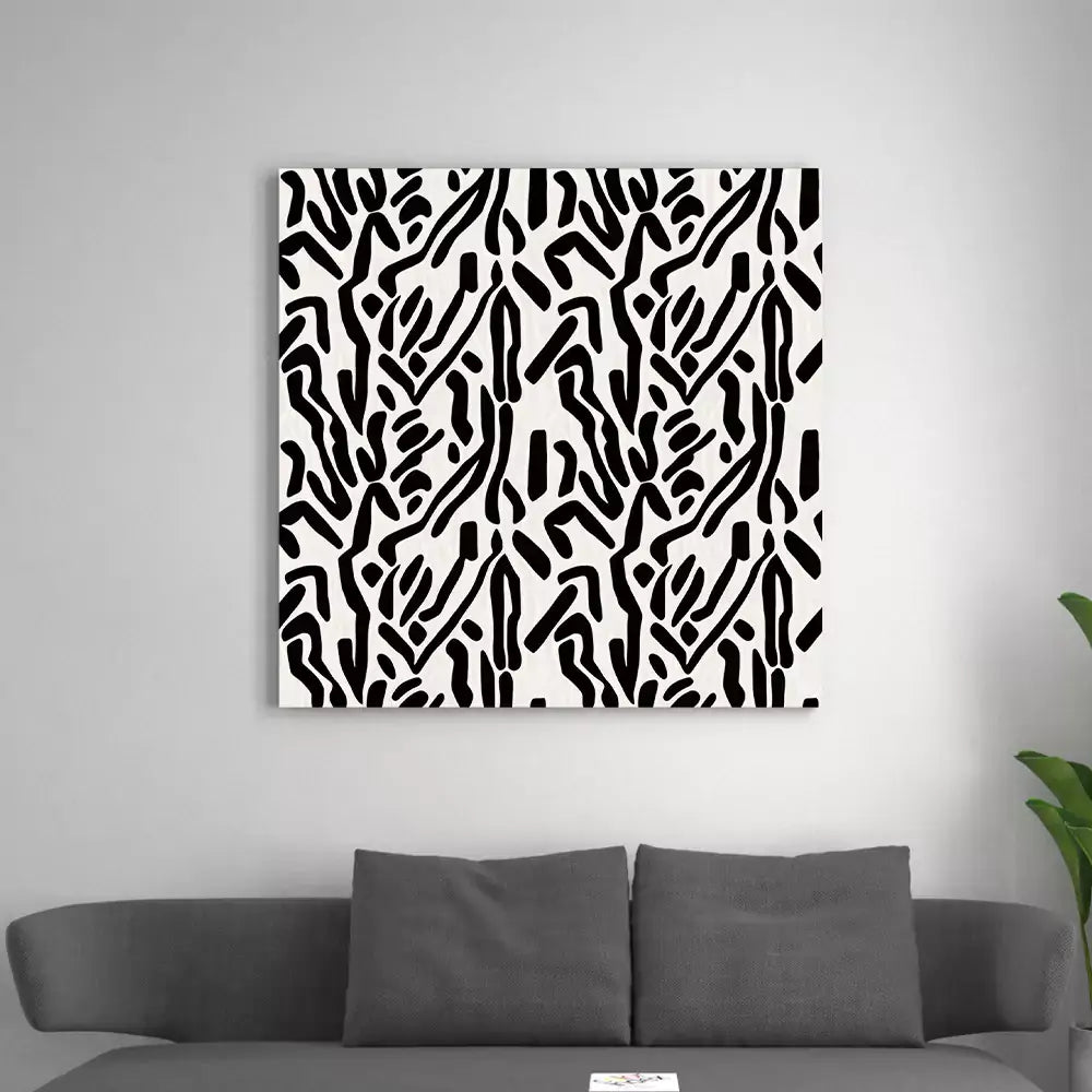 tableau original noir et blanc
