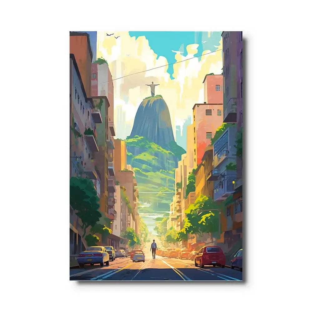tableau paysage bresil