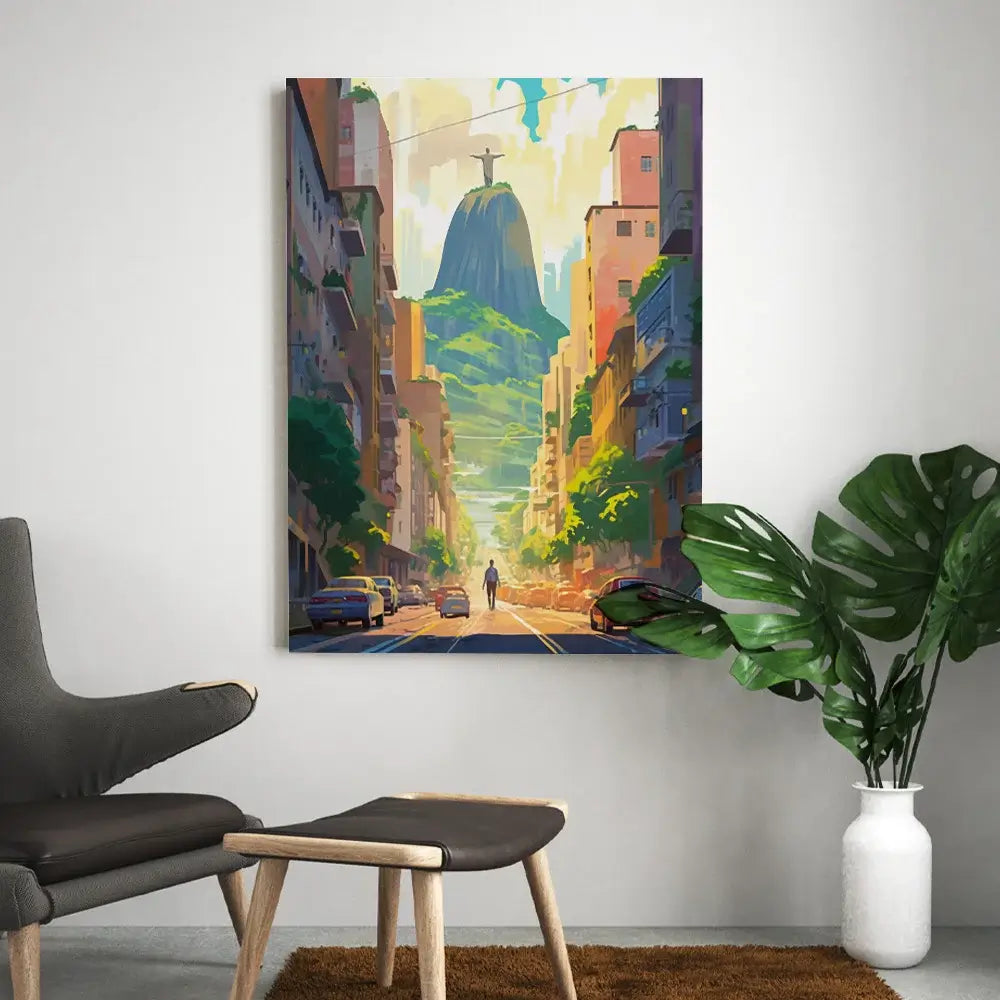 tableau paysage bresil