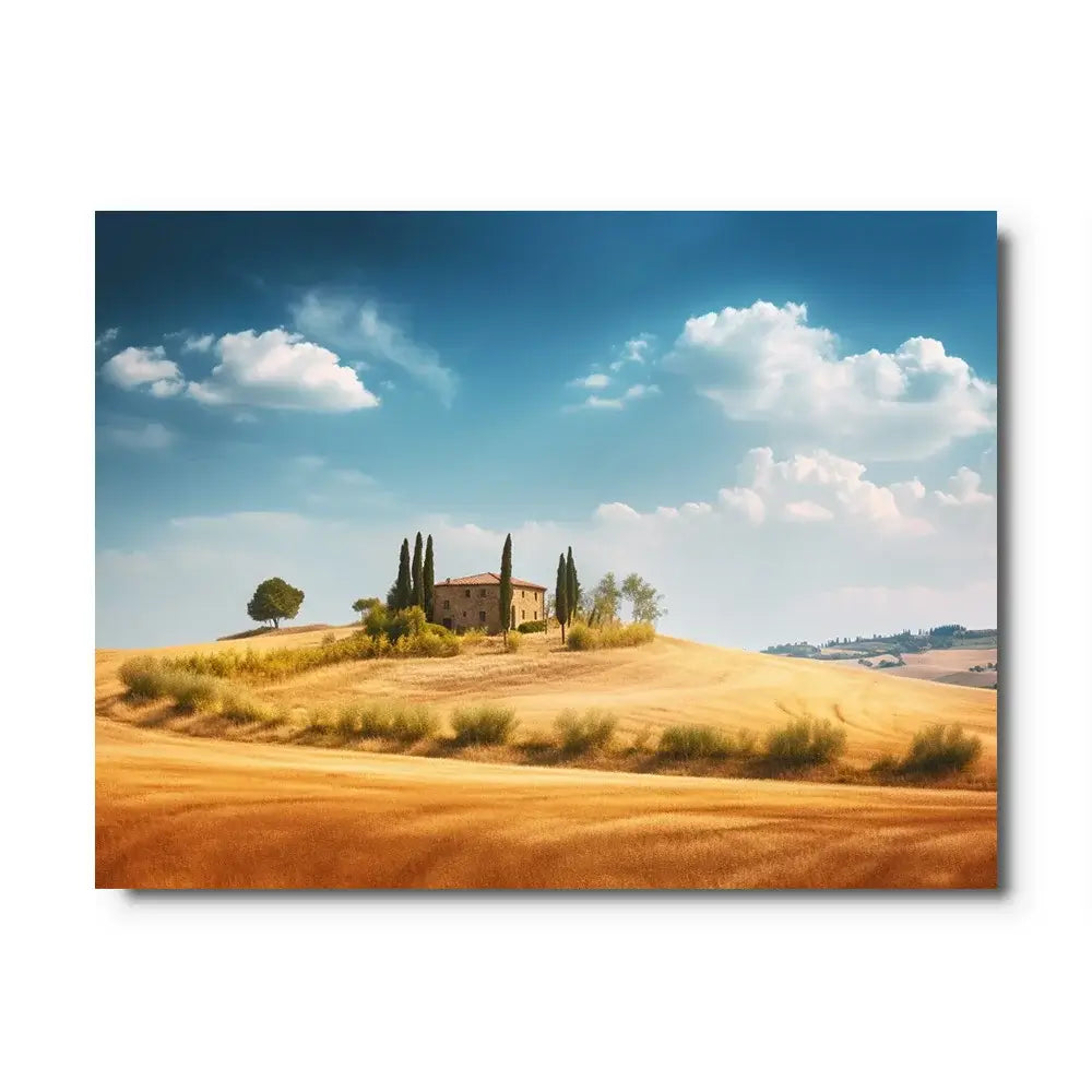 tableau paysage italien