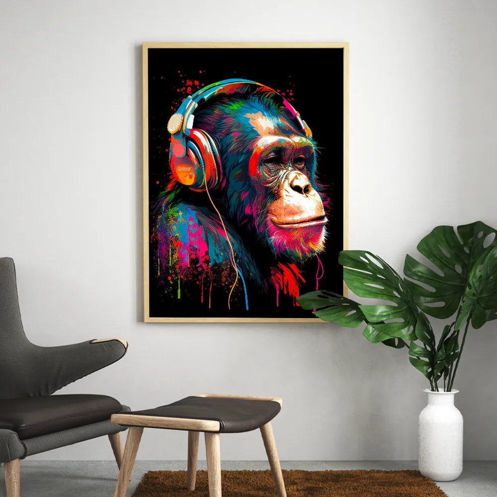 tableau-singe-musique