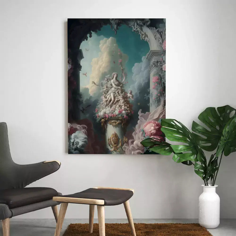 tableau vintage baroque