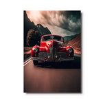 tableau vintage voiture