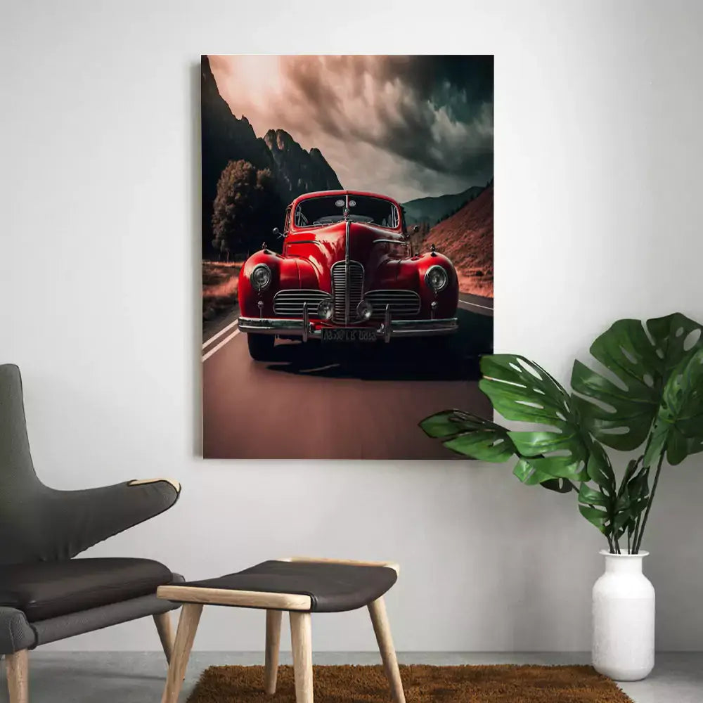 tableau voiture vintage