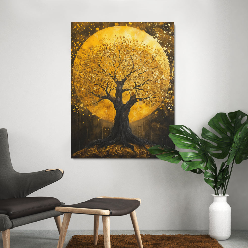 tableau_arbre_de_vie_dore