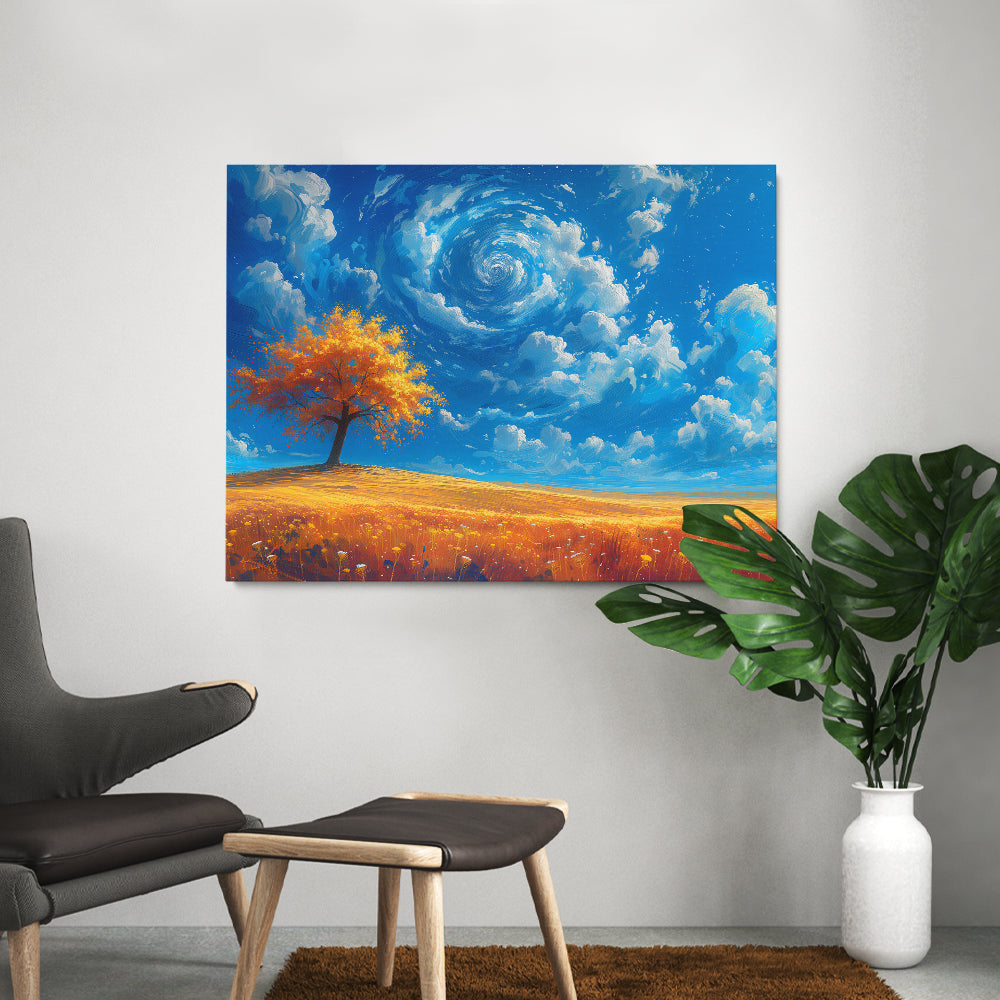 tableau_arbre_de_vie_jaune