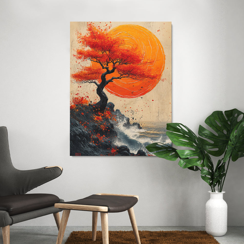 tableau_arbre_de_vie_rouge