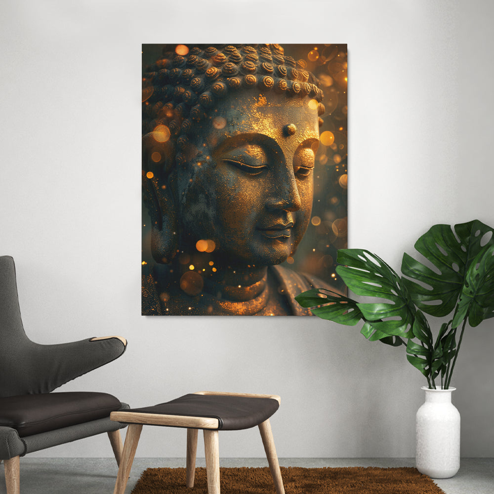 tableau_bouddha_dore