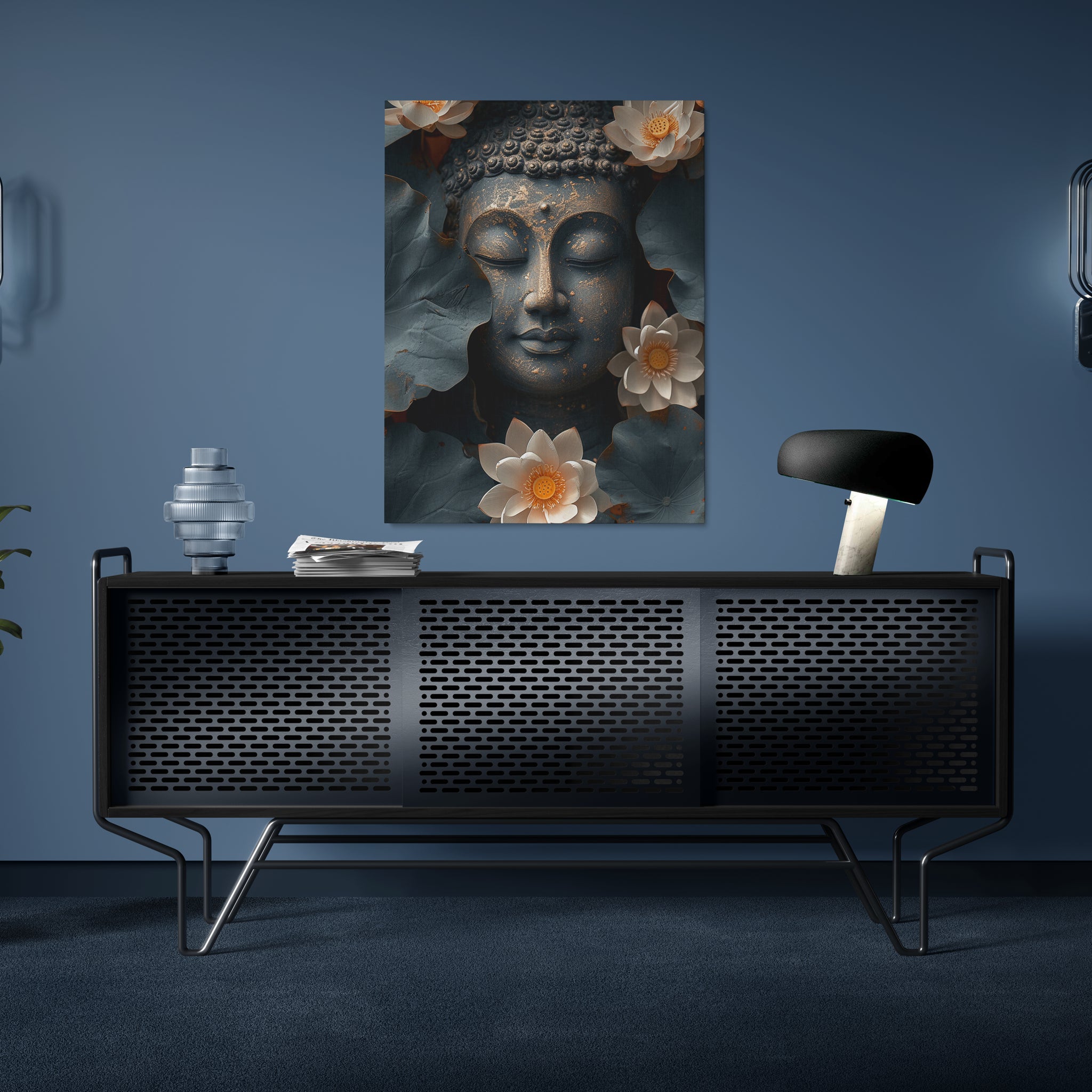 tableau_deco_Tableau_Bouddha_Lotus