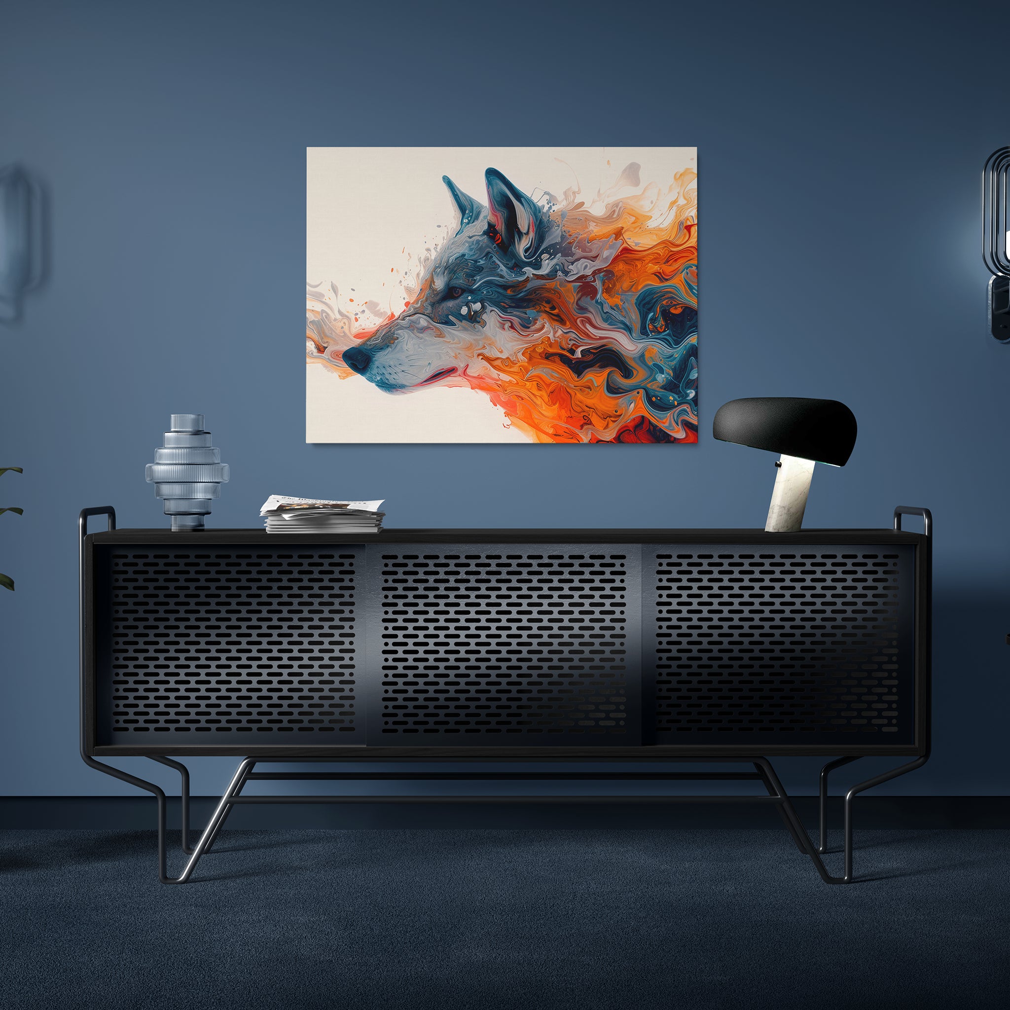 tableau_deco_animaux_abstrait