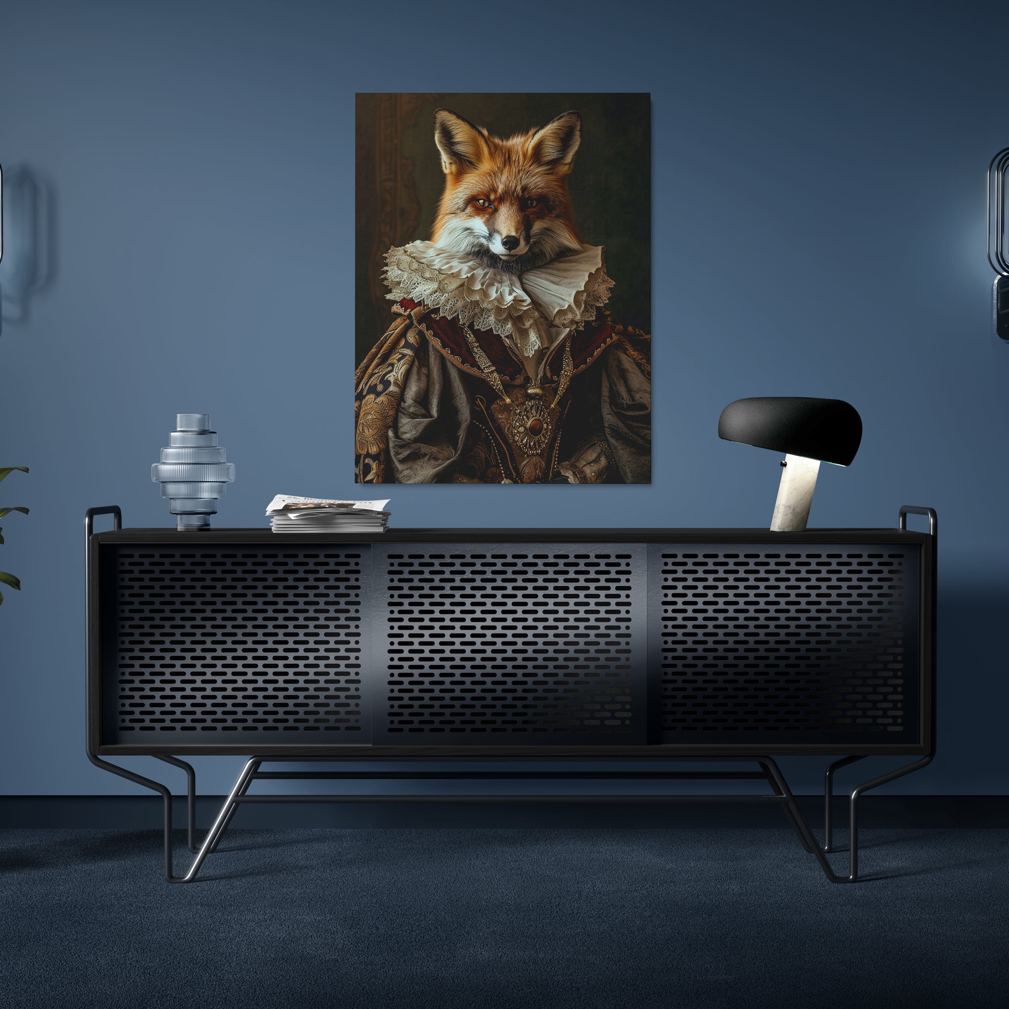 tableau_deco_animaux_aristocrate
