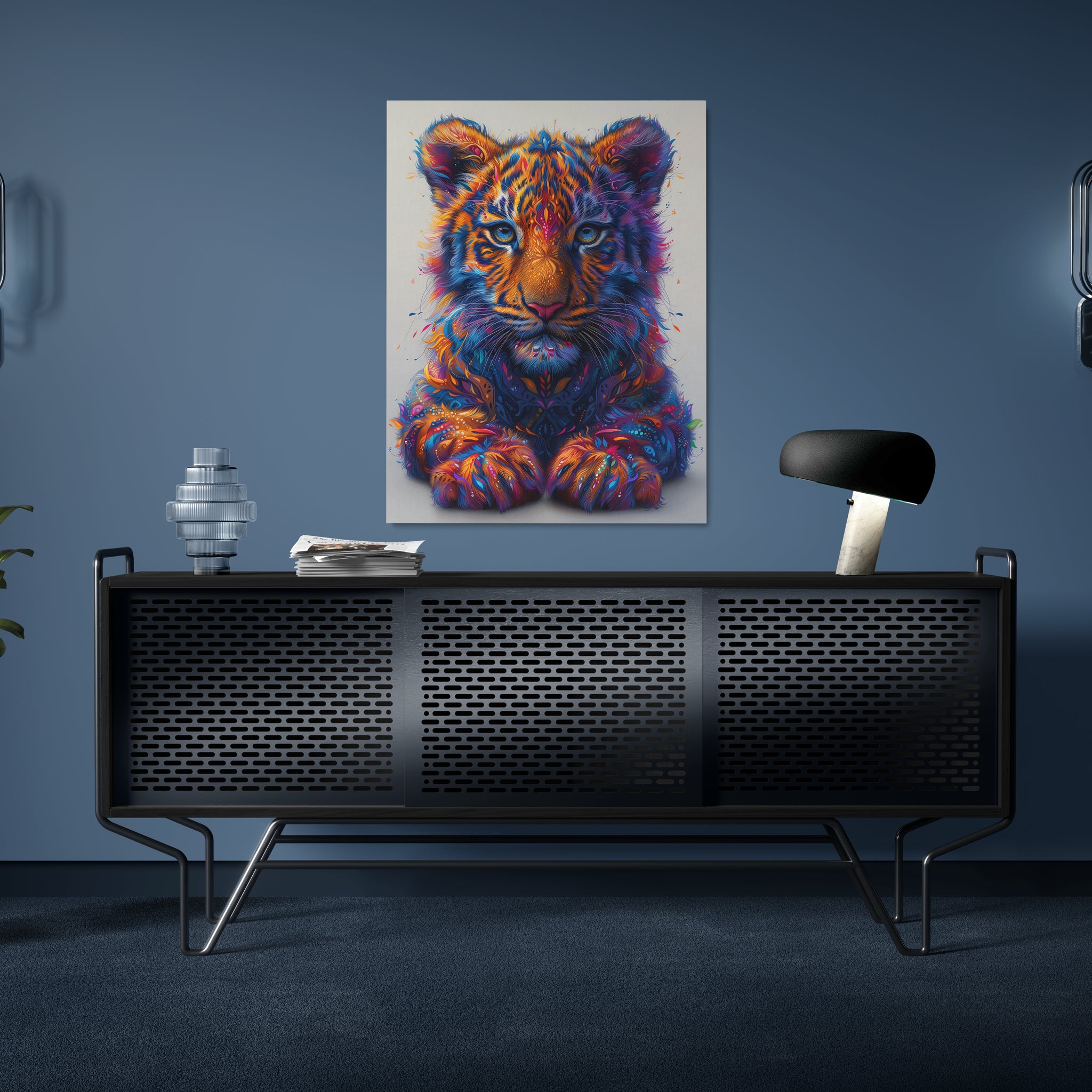 tableau_deco_animaux_colore