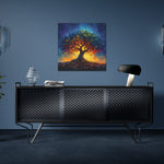 tableau_deco_arbre_de_vie_multicolore