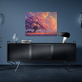 tableau_deco_arbre_de_vie_rose