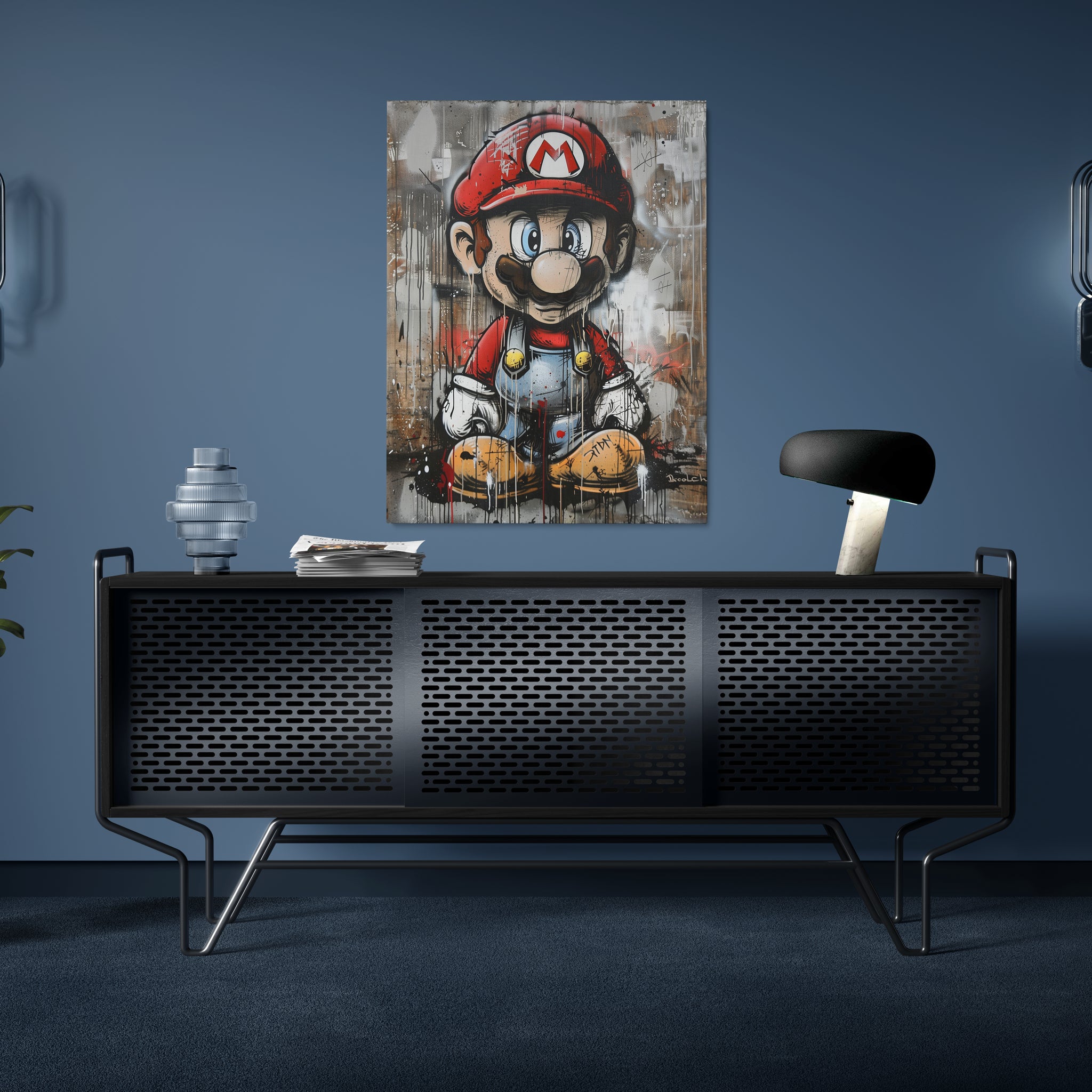 tableau_deco_banksy_mario