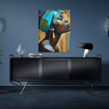tableau_deco_femme_noire