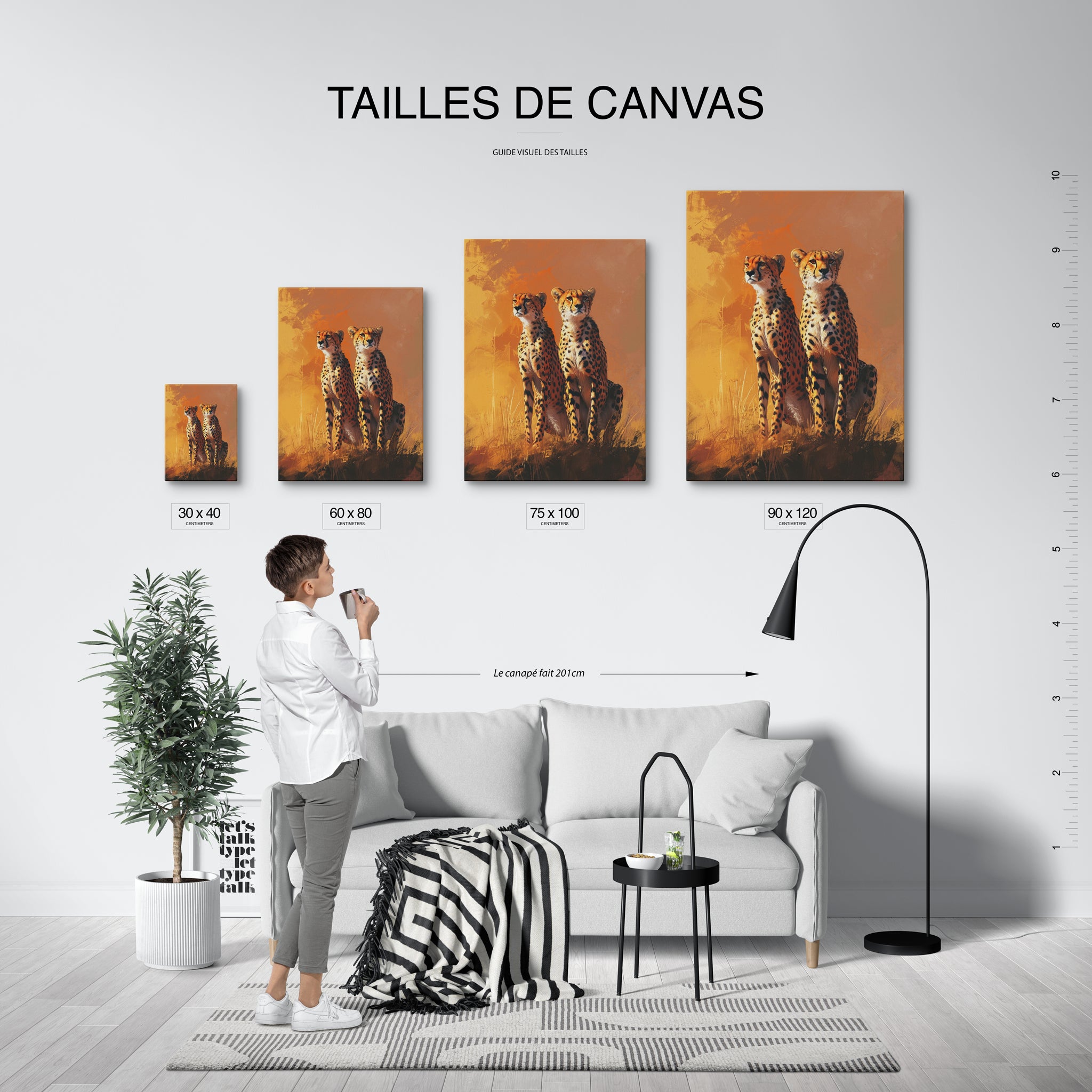 tableau_mural_animaux_afrique