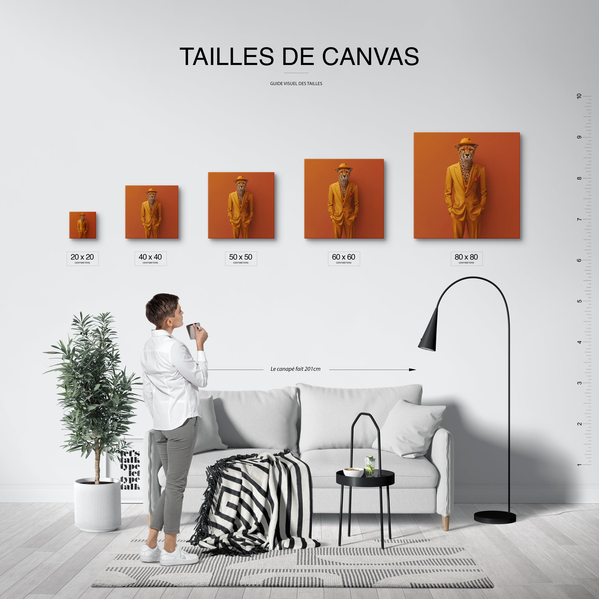 tableau_mural_animaux_costume