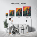 tableau_mural_animaux_de_la_jungle