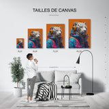 tableau_mural_animaux_habilles