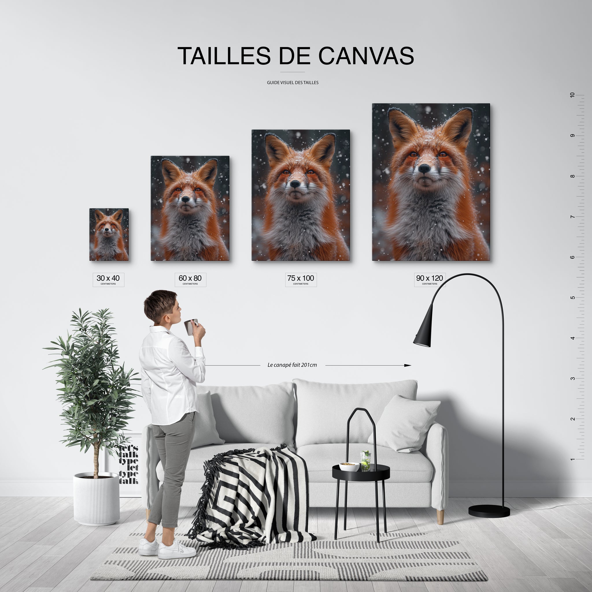 tableau_mural_animaux_hiver