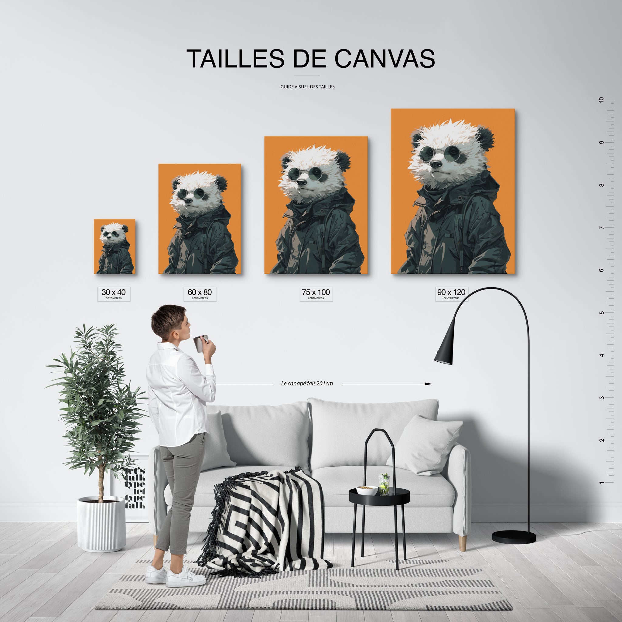 tableau_mural_animaux_humain