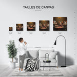 tableau_mural_animaux_poker