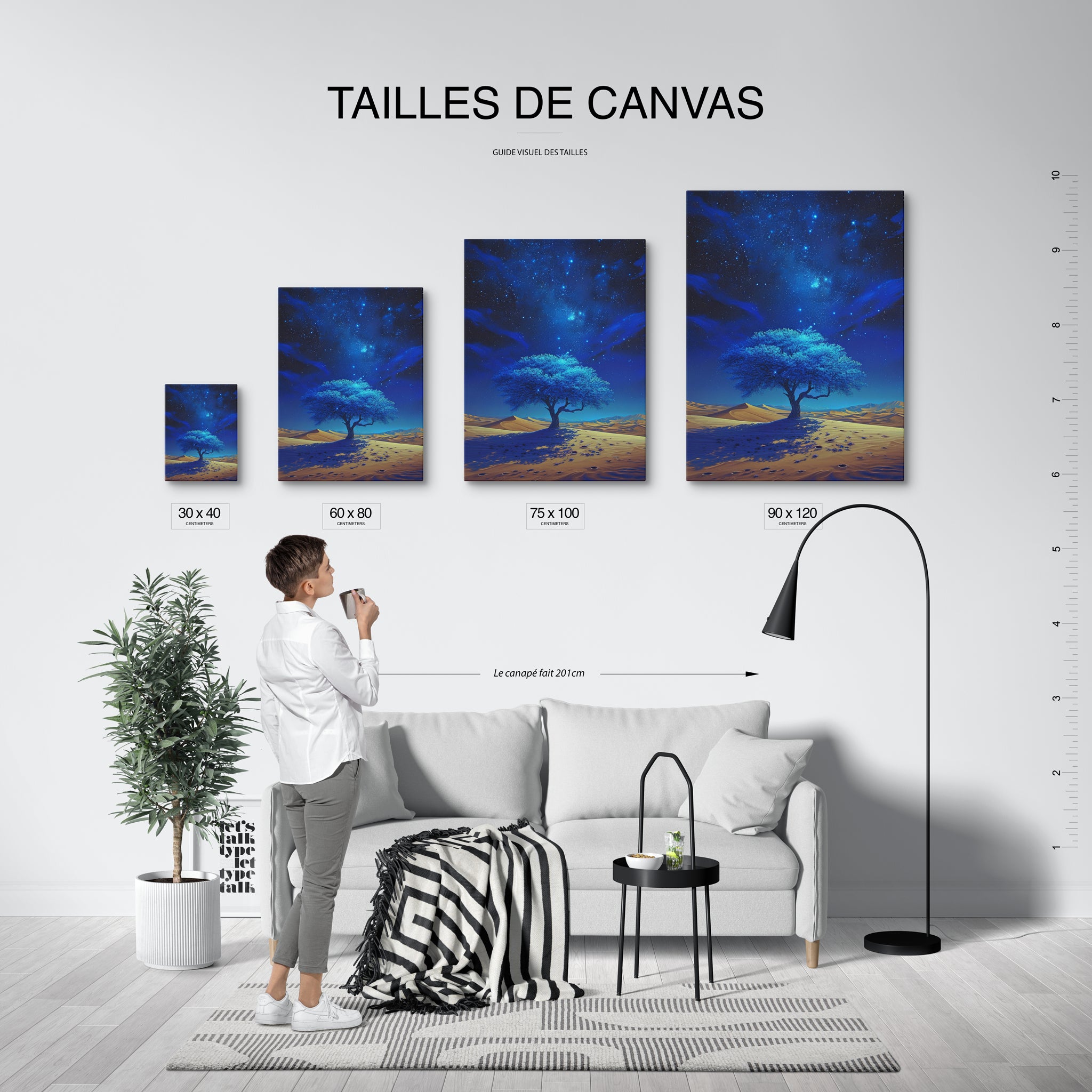 tableau_mural_arbre_de_vie_bleu